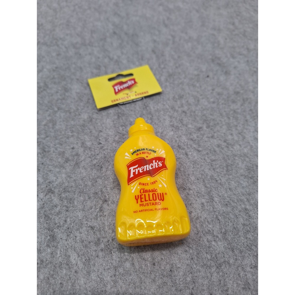 French's Classic Yellow Mustard Bottle Ornament Christmas‎ Tree Decoration
